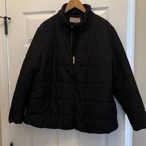 MICHAEL Michael Kors Quilted Black Puffer Jacket